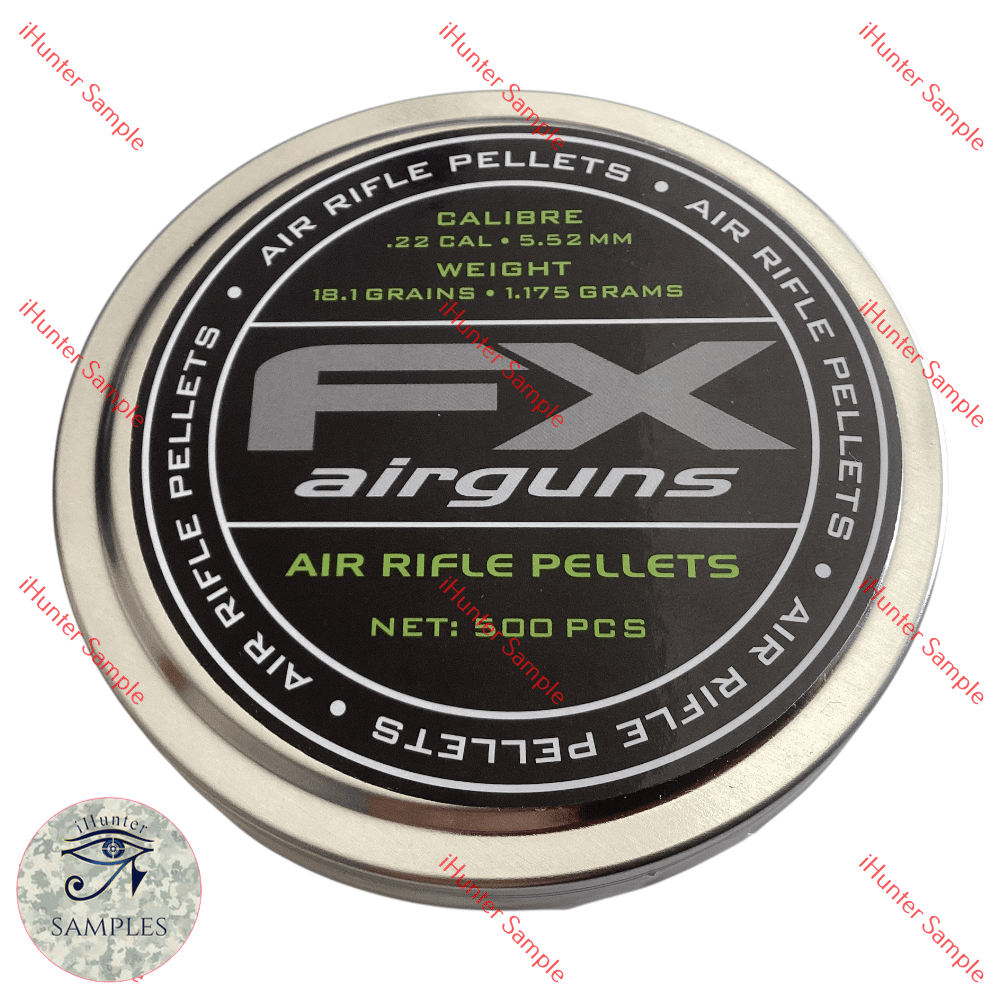 SAMPLE FX Pellets Premium .22/5.52mm 18.1gr S554