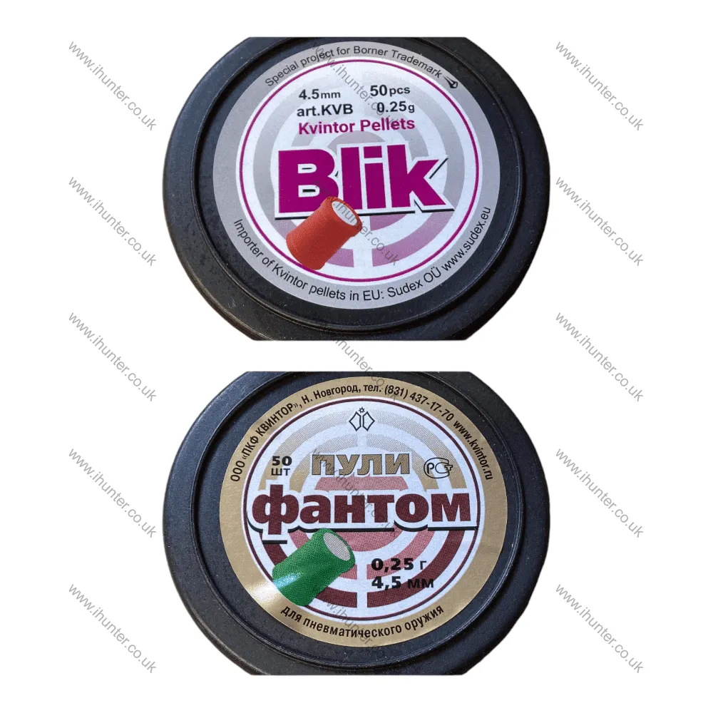 Kvintor Blik & Phantom Duo Pack .177 explosive pellets