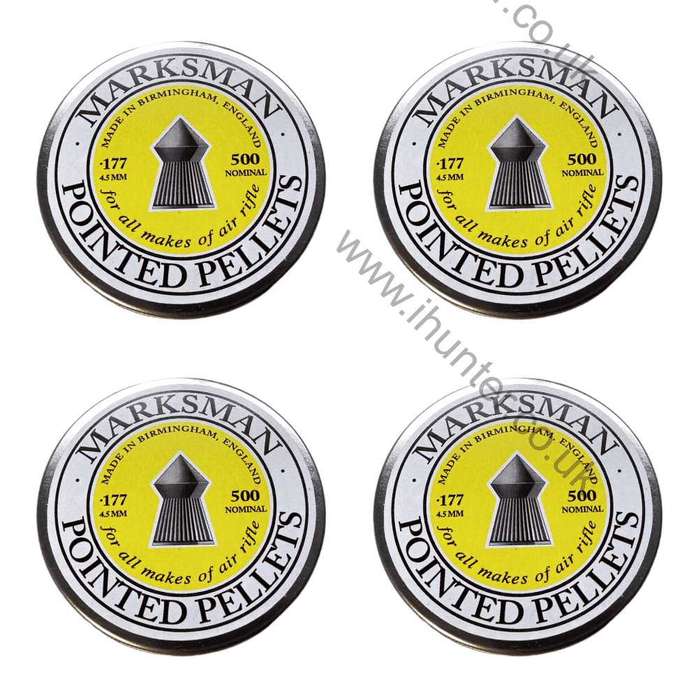 Marksman POinted .177 airgun pellets