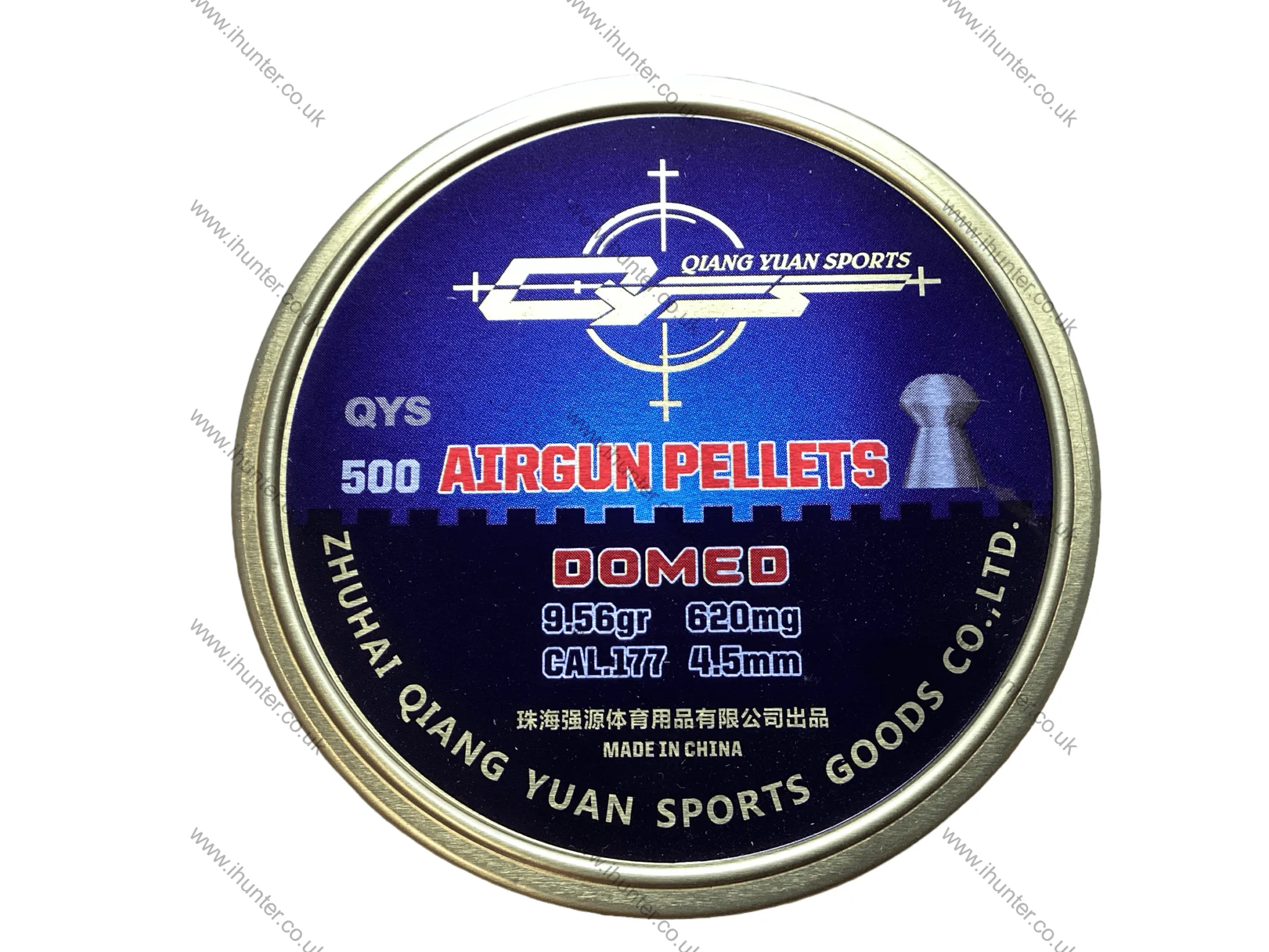 QYS Domed Heavy Pellets