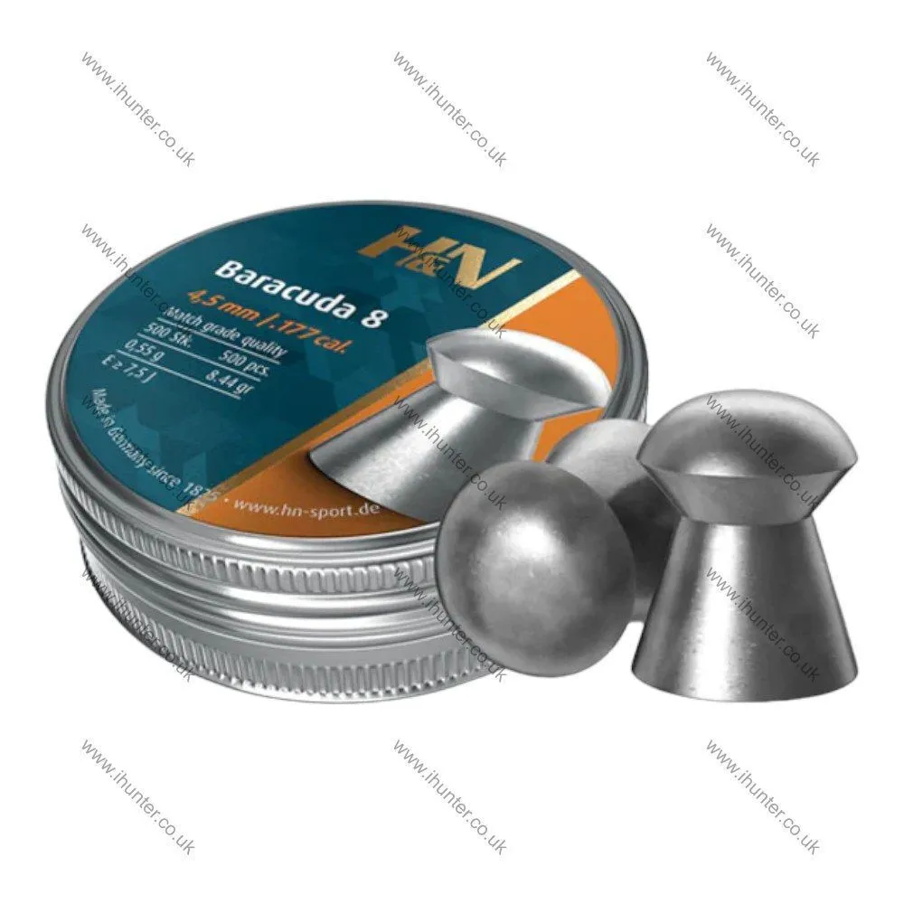 H&N Baracuda 8 .177 pellet