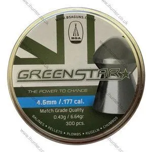 BSA Greenstar .177 pellets