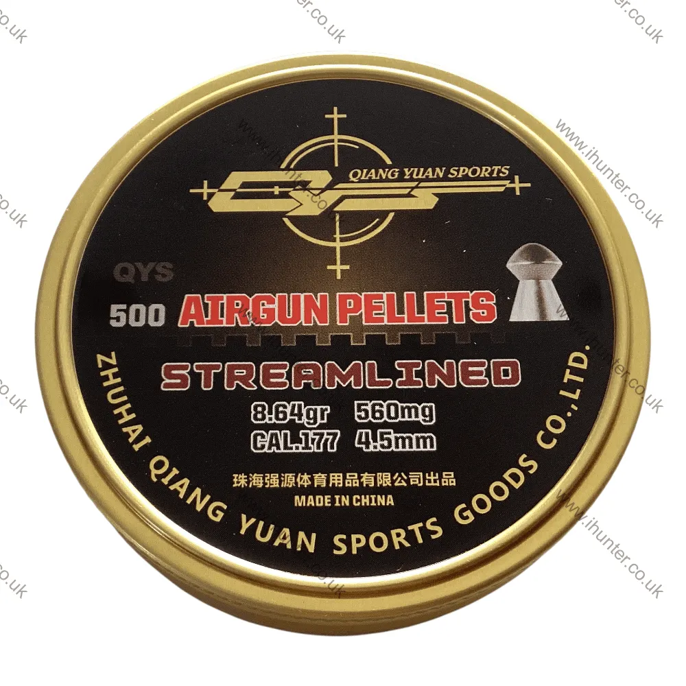 QYS Pellets Streamlined-8.64gr