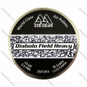 air arms diabolo field heavy .22 5.52 pellets