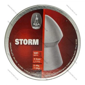 BSA Storm Streamlined .177 Pellets