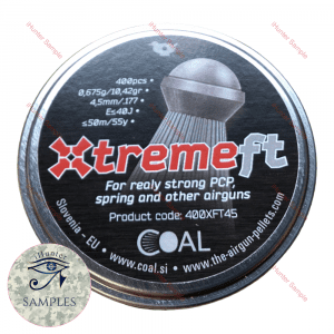 Coal Xtreme FT .177 Pellets Sample