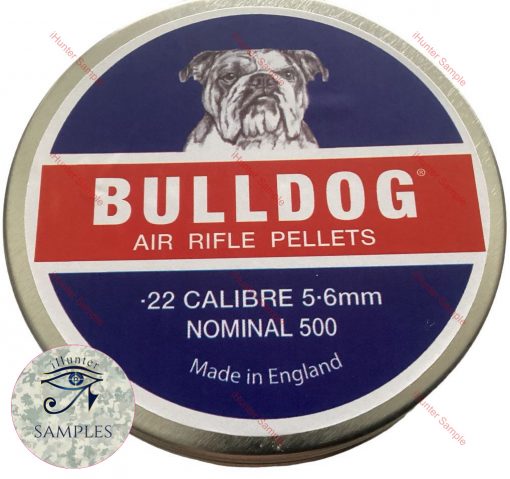 bulldog .22 air gun pellets sample