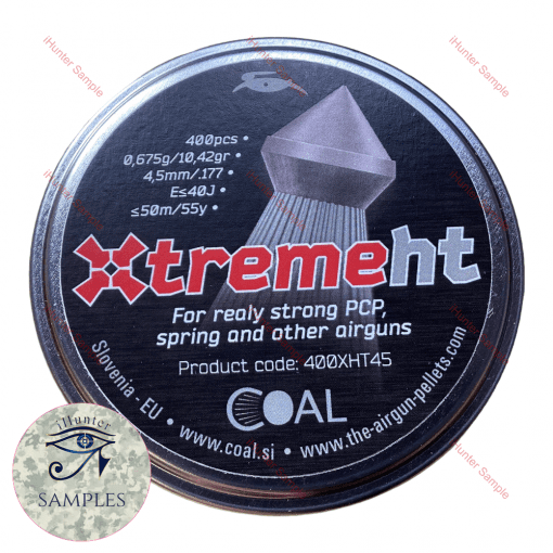 Coal Xtreme HT .177 Pellets Sample