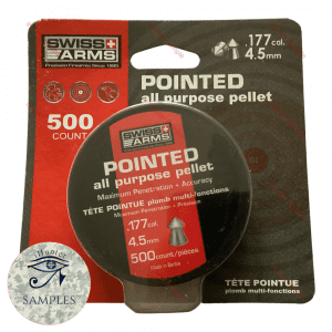 Swiss Arms Pointed .177 pellets sample