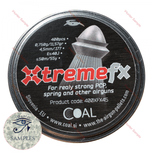 Coal Xtreme FX .177 Pellets Sample