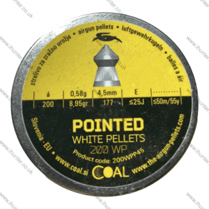 Coal Pointed .177 airgun pellets