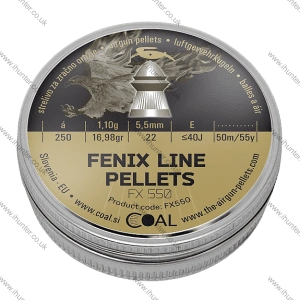 Coal Fenix Line .22 airgun pellets