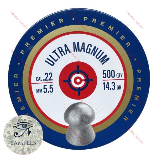 Crosman Domed Ultra Magnum .22 Pellets Sample