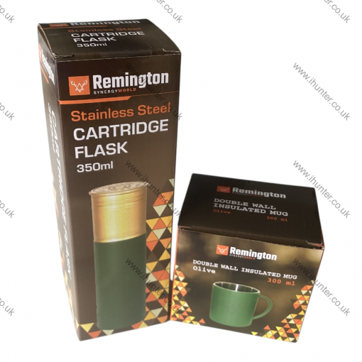 Remmington Shotgun Flask and Mug