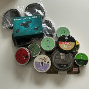 177 Bargain box with probe and pellet covers