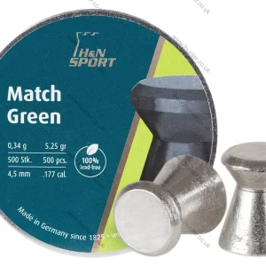 H&N Match Green .177 pellet