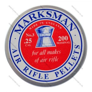 Marksman domed .25 pellets