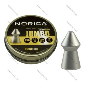 Norica Jumbo Extra Heavy pointed .22 pellets