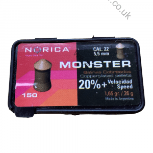 Norica MOnster .22 airgun pellets