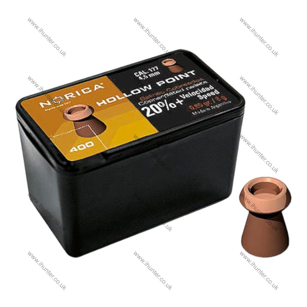 Norica Copper plated hollow point .177 pellets