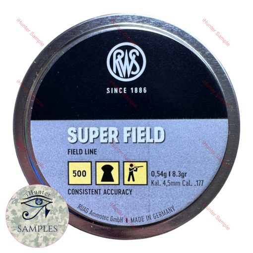 RWS Superfield .177 Pellets Sample