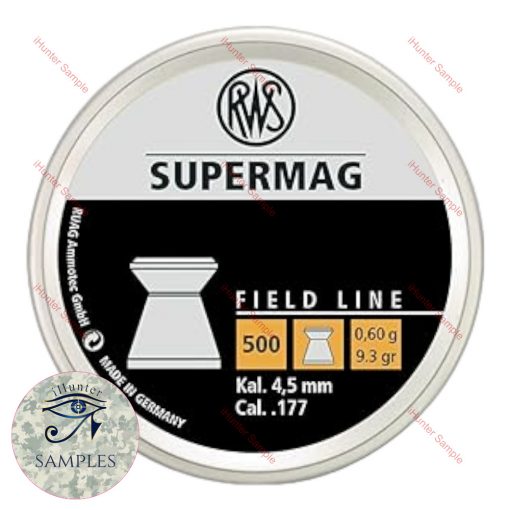 RWS Supermag .177 Pellets Sample