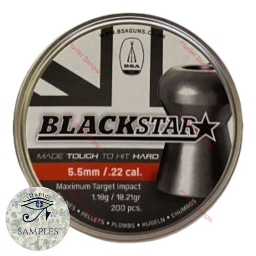 BSA BlackStar .22 Pellets Sample