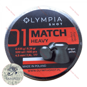 Olympia Shot Match Heavy .177 Pellets Sample