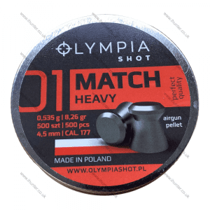 Olympia Shot Match Heavy .177 Pellets