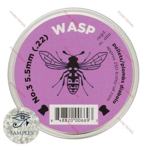 Bisley Wasp .22 Pellets Sample