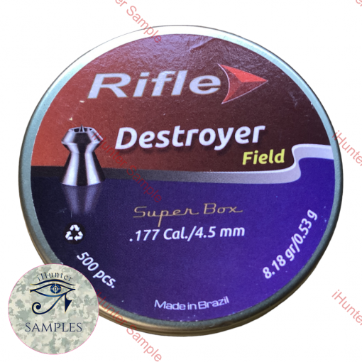 Sample Rifle Destroyer Field .177/4.5mm Airgun Pellets (Qty 50) S530