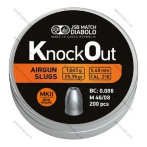 JSB Knockout slug MK11 .22