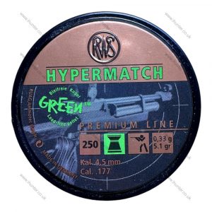 RWS HYpermatch .177 lead free pellets