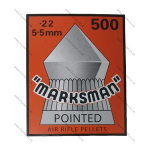 Marksman .22 pointed pellets box