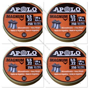 Apolo magnum .22 pellets
