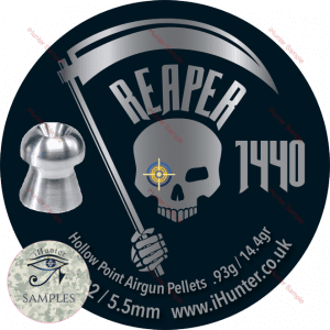 Reaper .22 Airgun Pellets Sample