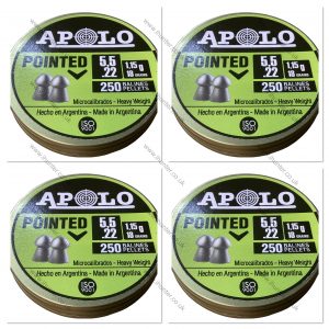 Apolo pointed .22 pellets