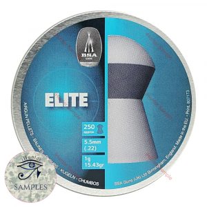 BSA Elite Round Head .22 Pellet Sample
