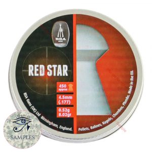BSA Red Star .177 Pellets Sample