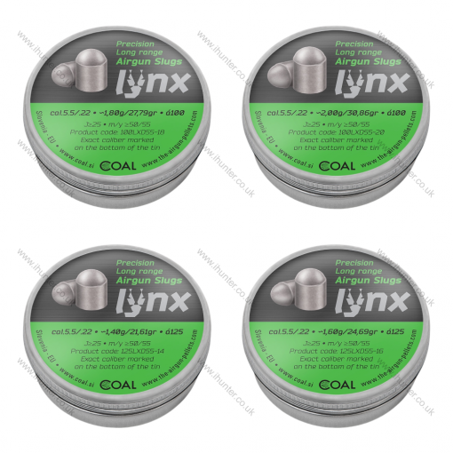 Lynx Domed Full Cone Slugs