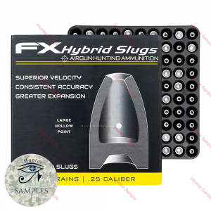FX .25 hydbrid slugs sample tin