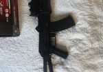 CROSMAN COMRADE AK semi-automatic CO2 BB air rifle. Excellent condition. Used just a few times.