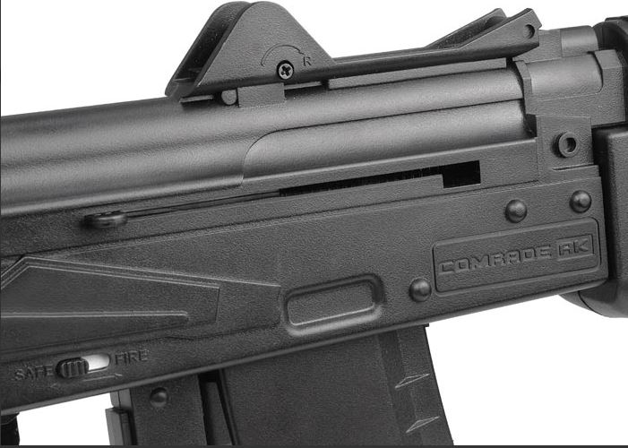 CROSMAN COMRADE AK semi-automatic CO2 BB air rifle. Excellent condition. Used just a few times.