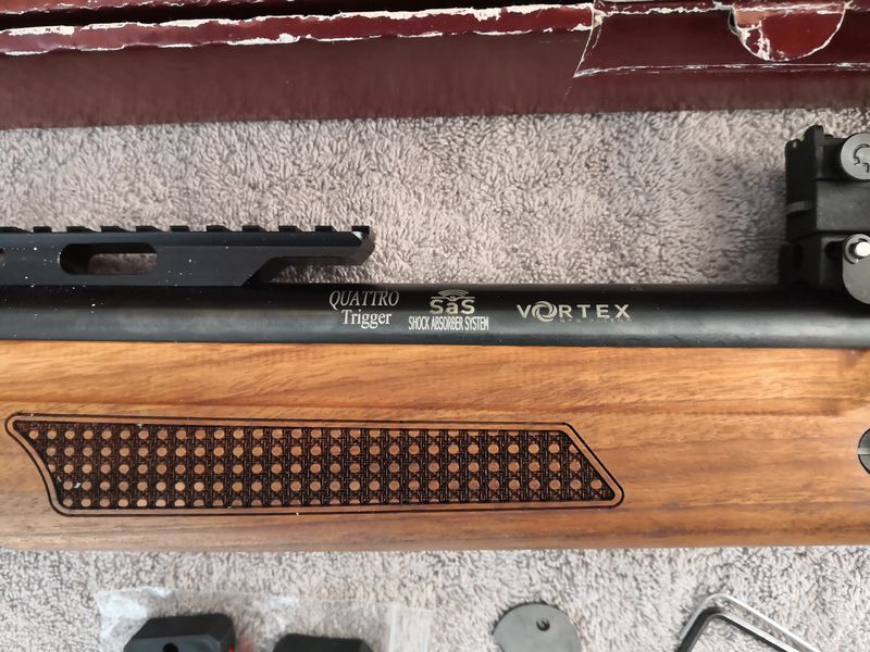 Hatsan Speedfire Multi Shot Break Barrel Air Rifle Walnut Stock .177.