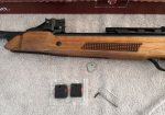 Hatsan Speedfire Multi Shot Break Barrel Air Rifle Walnut Stock .177. Brand new, unused. Unwanted item.