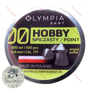 Olympia Shot Hobby Pointed .177 Pellets Sample