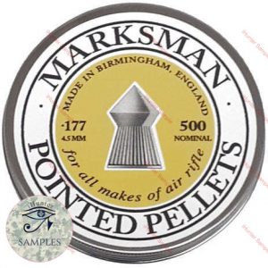 marksman pointed .177 sample pellets