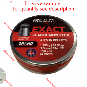 JSB Sample Tin Exact Monster Grand .22