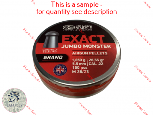 JSB Sample Tin Exact Monster Grand .22