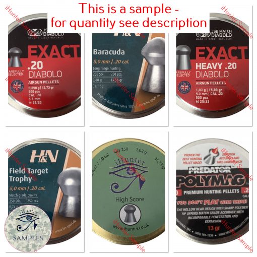 .20 Sample pack 6 tins